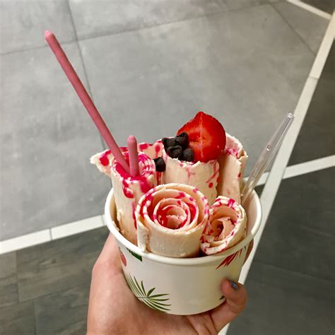 Roll up ice cream near me - Specialties: We are an independent Ice cream and dessert cafe located in Thorncliffe area. We specialised in Fresh handmade Rolled Ice cream, Bubble Waffle and Milkshakes. We also serve Cheesecake Factory cakes, Coffee, Hot beverages and Savoury Vegetable and Chicken pies.' 